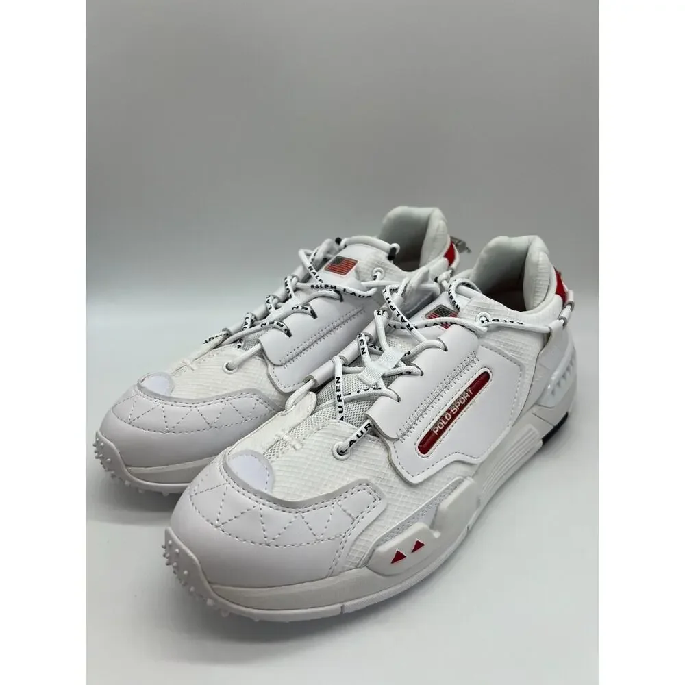 Polo Ralph Lauren Polo Sport PS200 SK LTL White Sneakers Men's Size 11